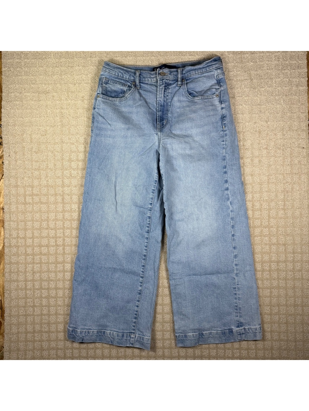 Gap High Rise Wide Leg Crop Jeans 12 / 31R